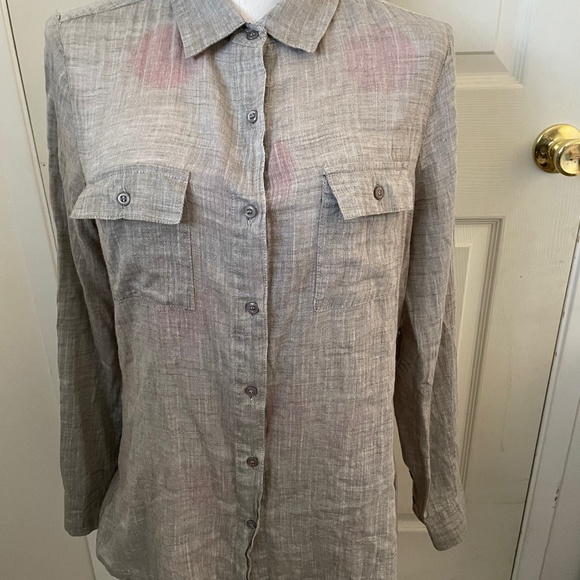 Forever21 Sheer Dress Shirt - Picture 1 of 3
